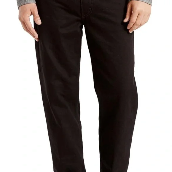 NWT Levi’s 550™ Black Relaxed Fit Mens Jeans  Size 44X32 - Picture 9 of 9